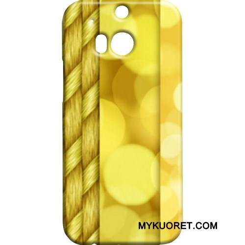 Kuori Htc One M8 Suojaus Pesty Suede Ripustettavat Koristeet, Kotelo Htc One M8 Perhonen Puhelimen Kuoret