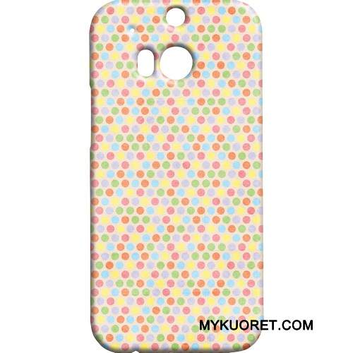 Kuori Htc One M8 Suojaus Pesty Suede Ripustettavat Koristeet, Kotelo Htc One M8 Perhonen Puhelimen Kuoret