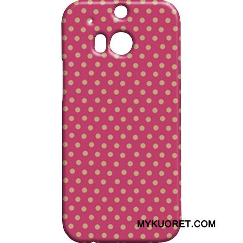 Kuori Htc One M8 Suojaus Pesty Suede Ripustettavat Koristeet, Kotelo Htc One M8 Perhonen Puhelimen Kuoret