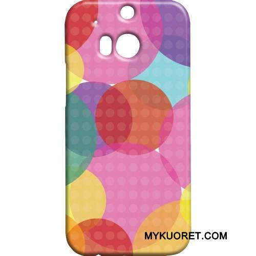 Kuori Htc One M8 Suojaus Pesty Suede Ripustettavat Koristeet, Kotelo Htc One M8 Perhonen Puhelimen Kuoret