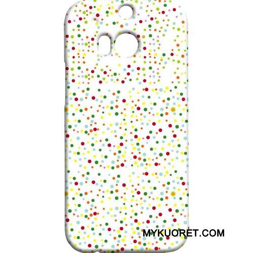 Kuori Htc One M8 Suojaus Pesty Suede Ripustettavat Koristeet, Kotelo Htc One M8 Perhonen Puhelimen Kuoret