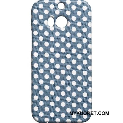 Kuori Htc One M8 Suojaus Pesty Suede Ripustettavat Koristeet, Kotelo Htc One M8 Perhonen Puhelimen Kuoret