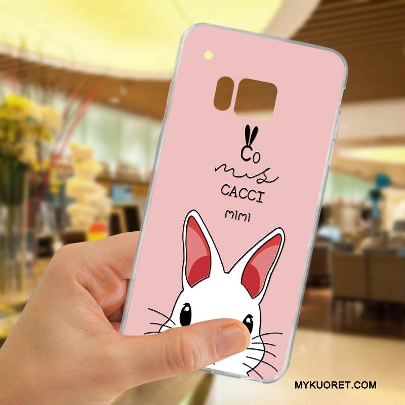 Kuori Htc One M9 Kohokuviointi Ihana Uusi, Kotelo Htc One M9 Silikoni Murtumaton Punainen