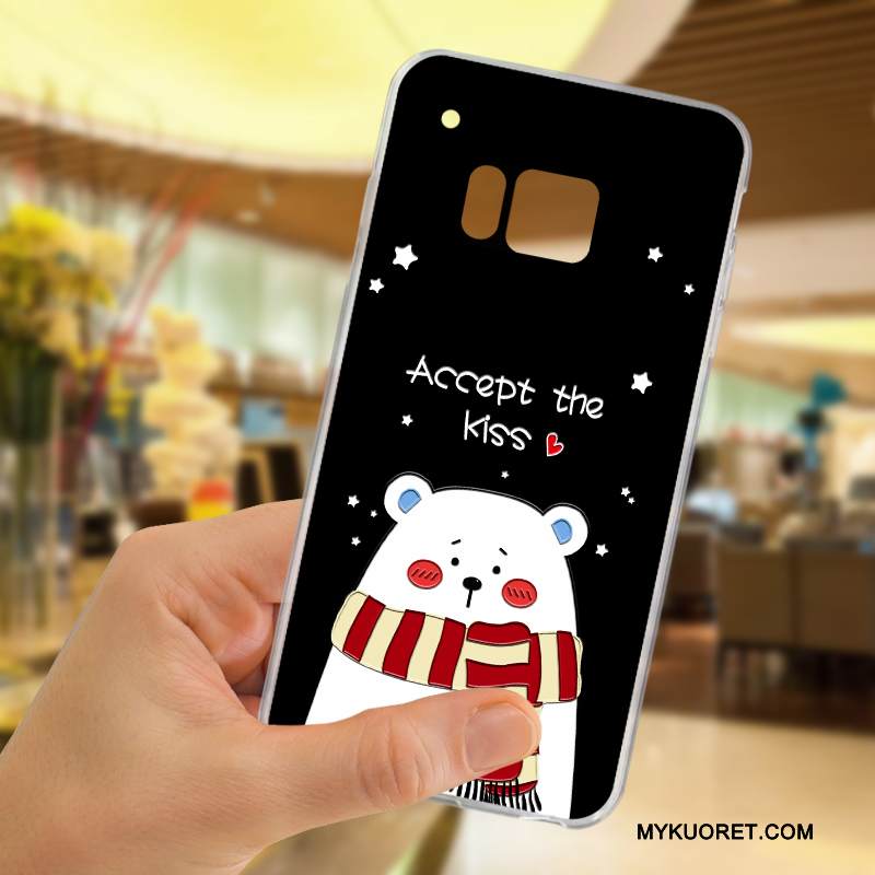 Kuori Htc One M9 Kohokuviointi Ihana Uusi, Kotelo Htc One M9 Silikoni Murtumaton Punainen