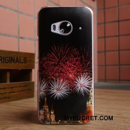 Kuori Htc One M9 Maalaus Trendi Puhelimen Kuoret, Kotelo Htc One M9 Suojaus Murtumaton Musta