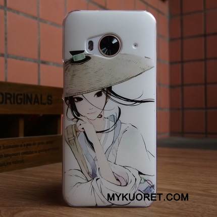 Kuori Htc One M9 Maalaus Trendi Puhelimen Kuoret, Kotelo Htc One M9 Suojaus Murtumaton Musta