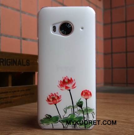 Kuori Htc One M9 Maalaus Trendi Puhelimen Kuoret, Kotelo Htc One M9 Suojaus Murtumaton Musta