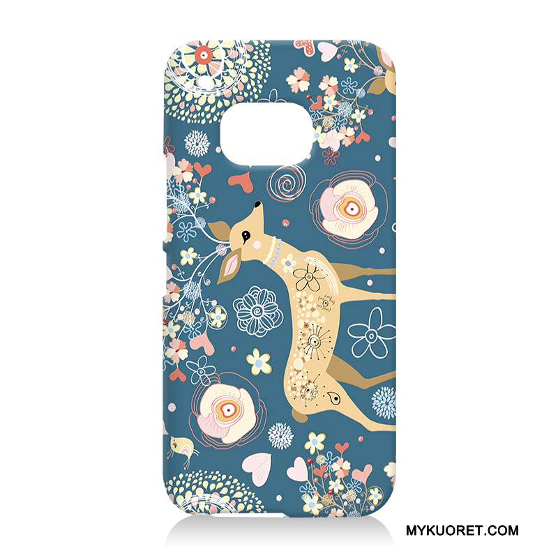 Kuori Htc One M9 Pehmeä Neste Murtumaton Valkoinen, Kotelo Htc One M9 Kohokuviointi Kova Puhelimen Kuoret