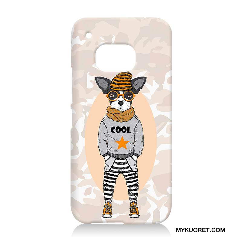 Kuori Htc One M9 Pehmeä Neste Murtumaton Valkoinen, Kotelo Htc One M9 Kohokuviointi Kova Puhelimen Kuoret