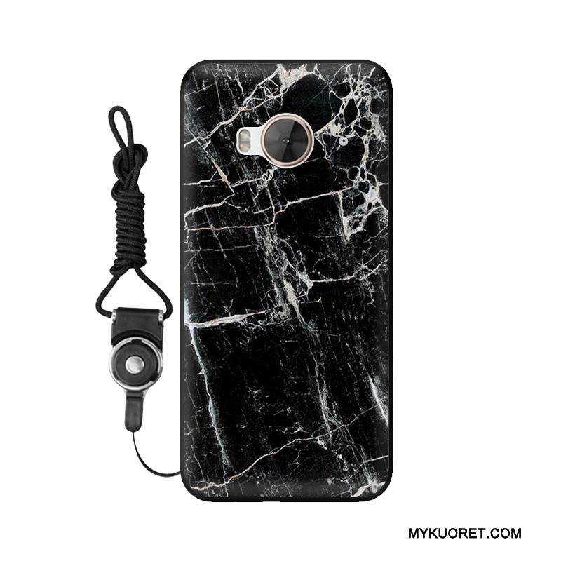 Kuori Htc One M9 Pehmeä Neste Pleedi Muokata, Kotelo Htc One M9 Suojaus Rengas Valkoinen