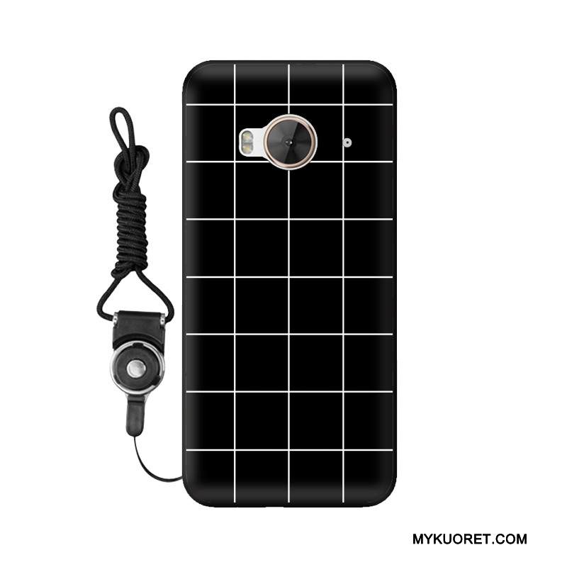 Kuori Htc One M9 Pehmeä Neste Pleedi Muokata, Kotelo Htc One M9 Suojaus Rengas Valkoinen