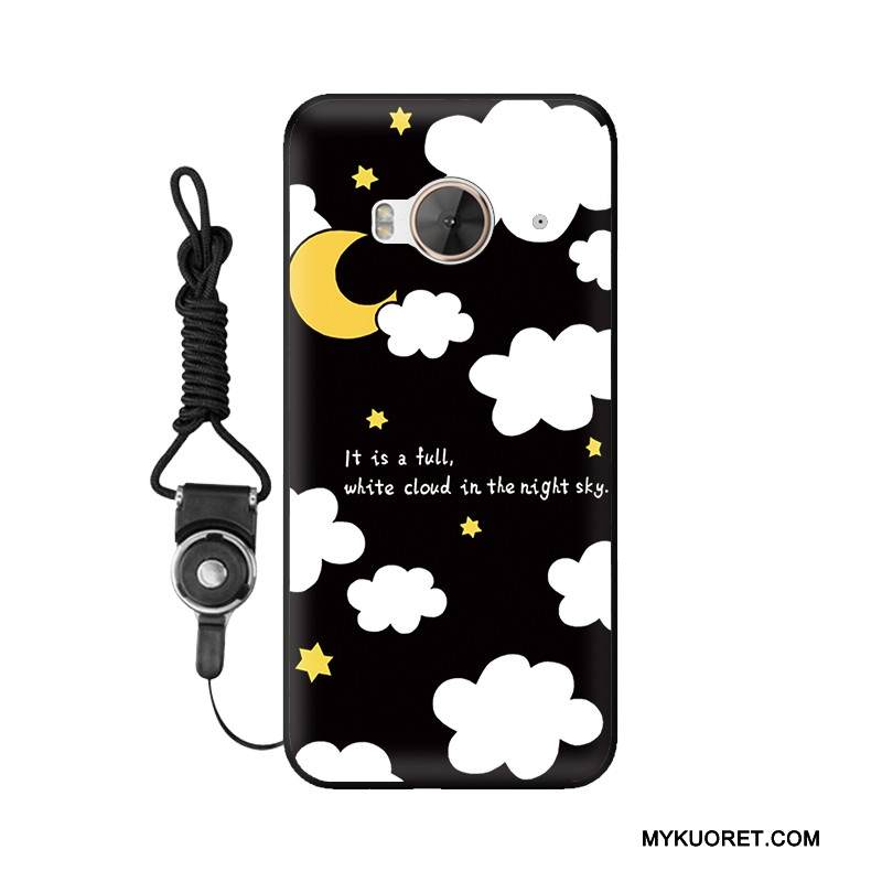 Kuori Htc One M9 Pehmeä Neste Pleedi Muokata, Kotelo Htc One M9 Suojaus Rengas Valkoinen