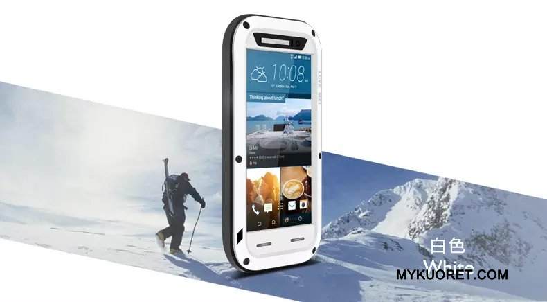 Kuori Htc One M9 Silikoni Murtumaton Kolme Puolustusta, Kotelo Htc One M9 Suojaus Puhelimen Kuoret Läpäisemätön