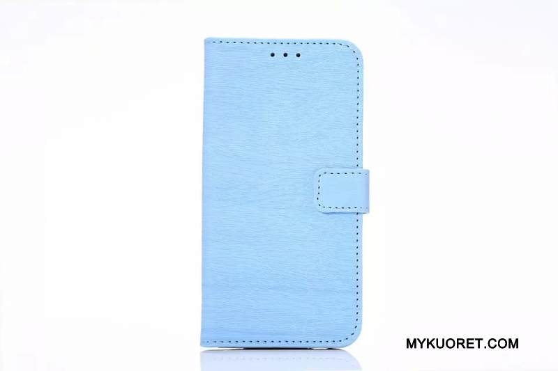 Kuori Htc One M9 Suojaus Ohut Sininen, Kotelo Htc One M9 Nahka Puhelimen Kuoret