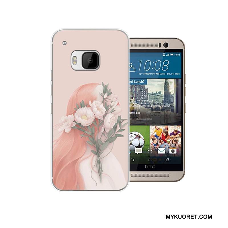 Kuori Htc One M9 Suojaus Pieni Murtumaton, Kotelo Htc One M9 Valkoinen Persoonallisuus