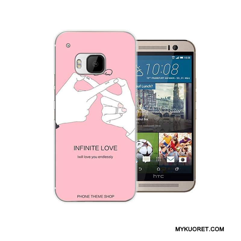Kuori Htc One M9 Suojaus Pieni Murtumaton, Kotelo Htc One M9 Valkoinen Persoonallisuus