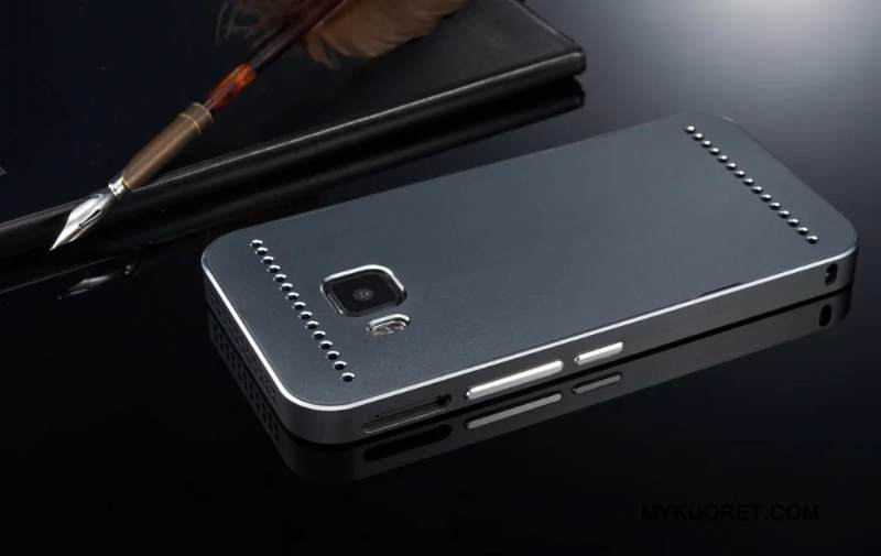 Kuori Htc One M9 Suojaus Puhelimen Kuoret Takakansi, Kotelo Htc One M9 Laukut Sininen Kehys