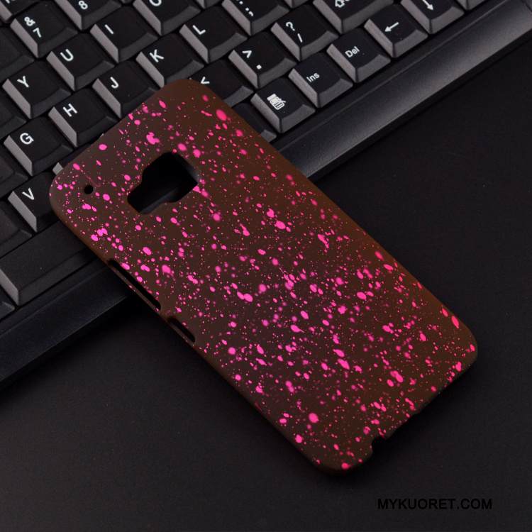 Kuori Htc One M9 Suojaus Valkoinen Kova, Kotelo Htc One M9 Kevyt Tähtitaivas