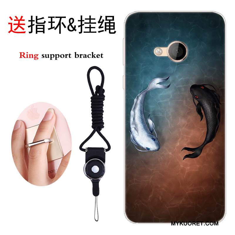 Kuori Htc U Play Laukut Harmaa Murtumaton, Kotelo Htc U Play Sarjakuva Puhelimen Kuoret Persoonallisuus