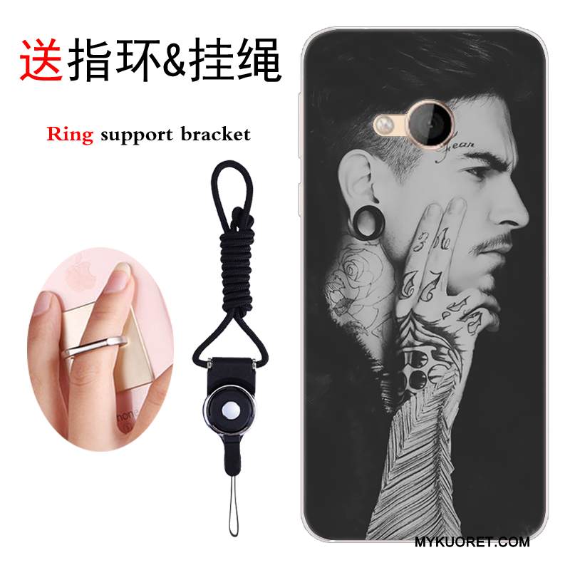 Kuori Htc U Play Laukut Harmaa Murtumaton, Kotelo Htc U Play Sarjakuva Puhelimen Kuoret Persoonallisuus