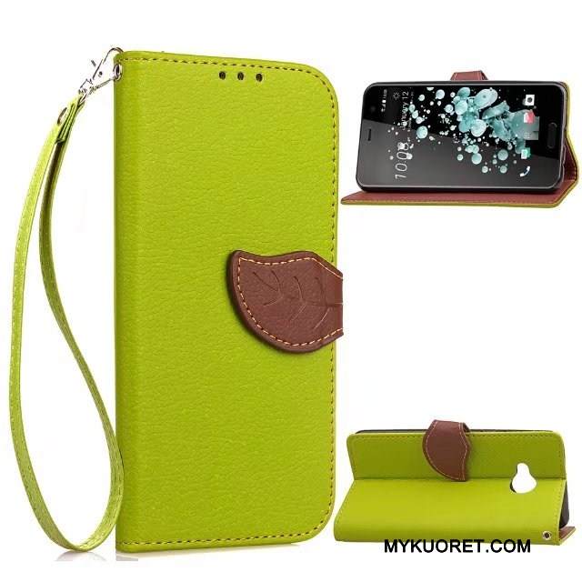 Kuori Htc U Play Luova Ripustettavat Koristeet Punainen, Kotelo Htc U Play Nahka Murtumaton Puhelimen Kuoret