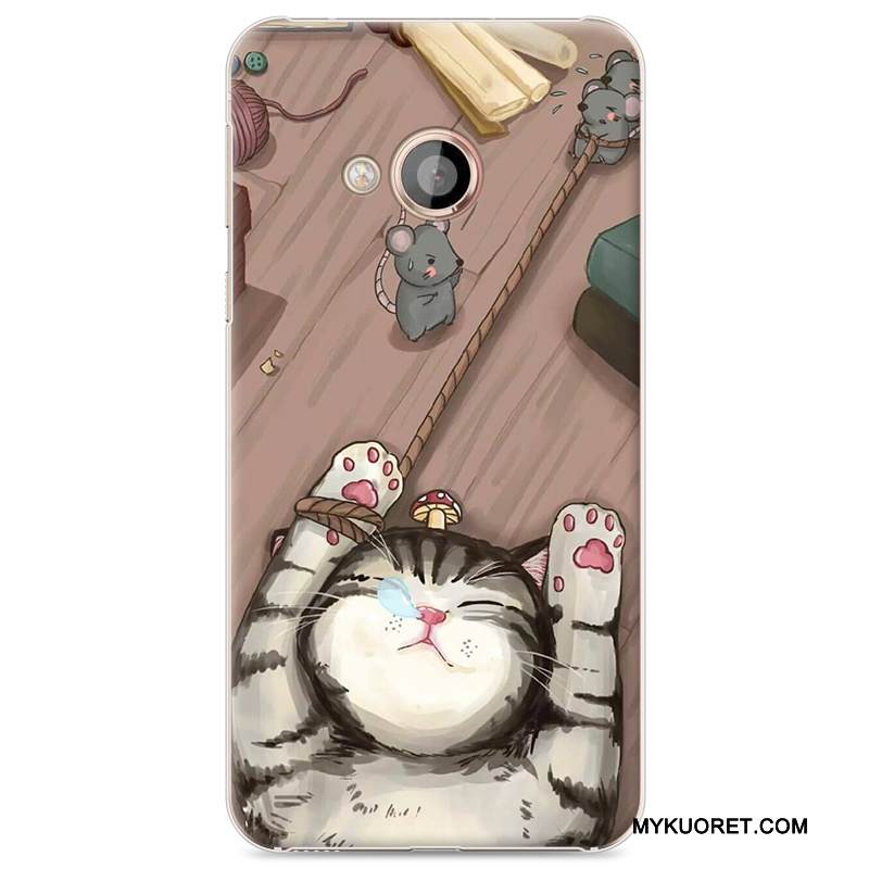 Kuori Htc U Play Maalaus Punainen Kova, Kotelo Htc U Play Sarjakuva Puhelimen Kuoret