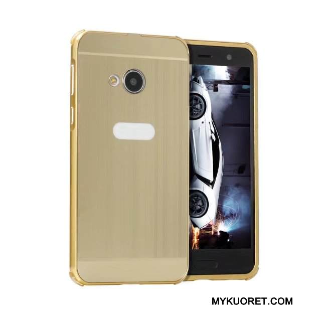 Kuori Htc U Play Metalli Kehys Murtumaton, Kotelo Htc U Play Suojaus Puhelimen Kuoret Musta