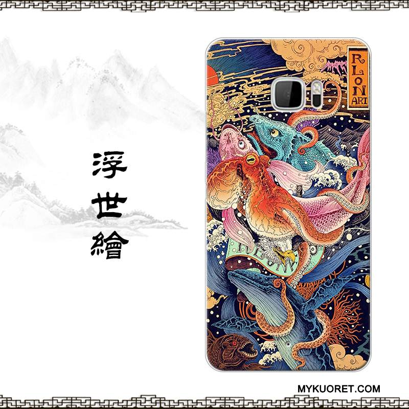 Kuori Htc U Play Pehmeä Neste Muokata Puhelimen Kuoret, Kotelo Htc U Play Suojaus Taide Ohut