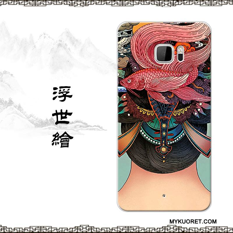 Kuori Htc U Play Pehmeä Neste Muokata Puhelimen Kuoret, Kotelo Htc U Play Suojaus Taide Ohut