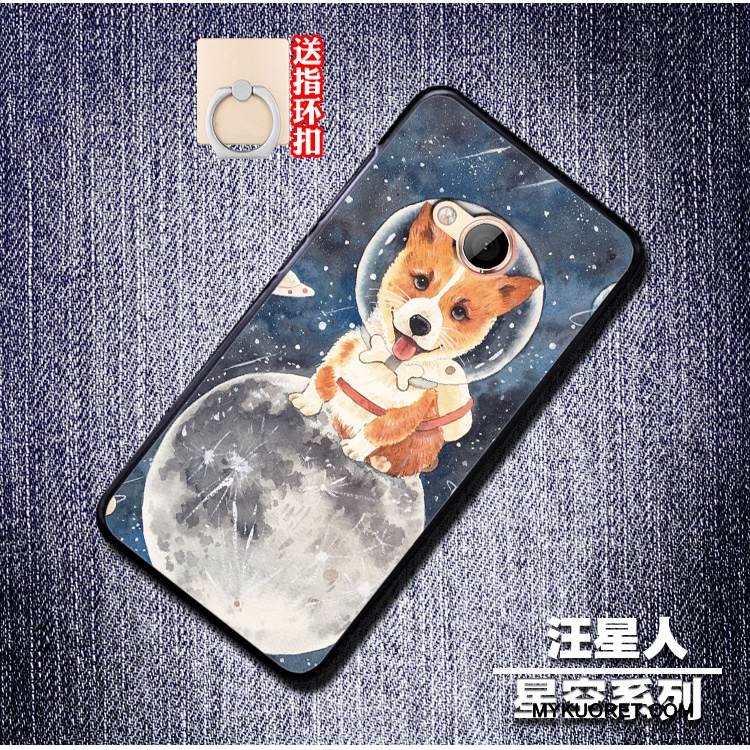 Kuori Htc U Play Pehmeä Neste Murtumaton Musta, Kotelo Htc U Play Silikoni Tähtitaivas Ripustettavat Koristeet