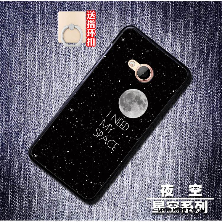 Kuori Htc U Play Pehmeä Neste Murtumaton Musta, Kotelo Htc U Play Silikoni Tähtitaivas Ripustettavat Koristeet