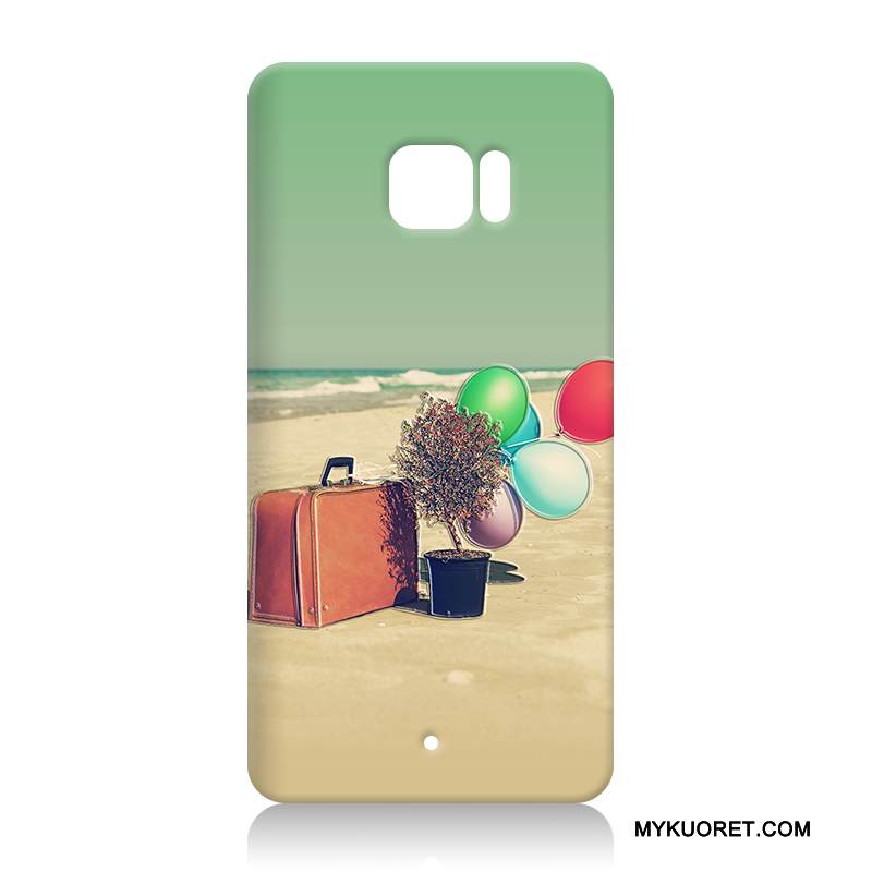 Kuori Htc U Ultra Kohokuviointi Persoonallisuus Valkoinen, Kotelo Htc U Ultra Laukut Murtumaton Puhelimen Kuoret