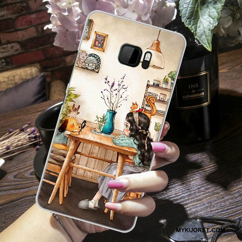 Kuori Htc U Ultra Laukut Murtumaton Puhelimen Kuoret, Kotelo Htc U Ultra Pehmeä Neste Sininen Trendi