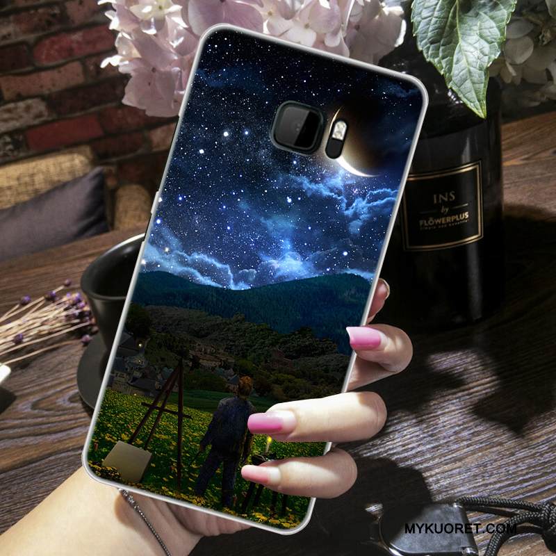 Kuori Htc U Ultra Laukut Murtumaton Puhelimen Kuoret, Kotelo Htc U Ultra Pehmeä Neste Sininen Trendi