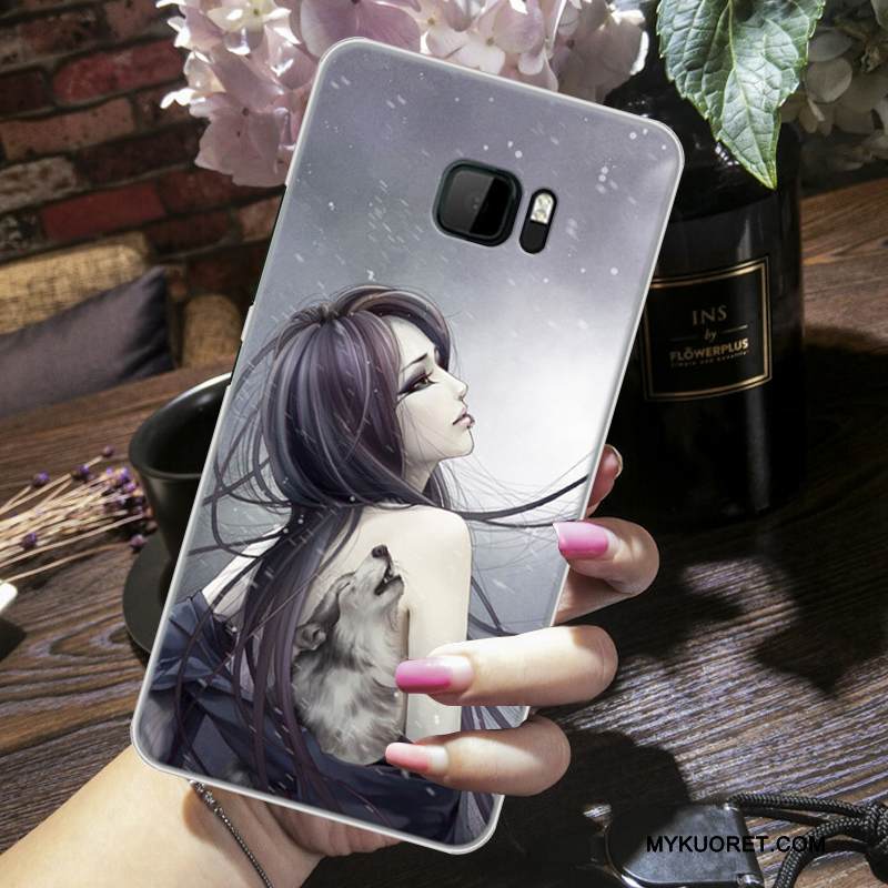 Kuori Htc U Ultra Laukut Murtumaton Puhelimen Kuoret, Kotelo Htc U Ultra Pehmeä Neste Sininen Trendi