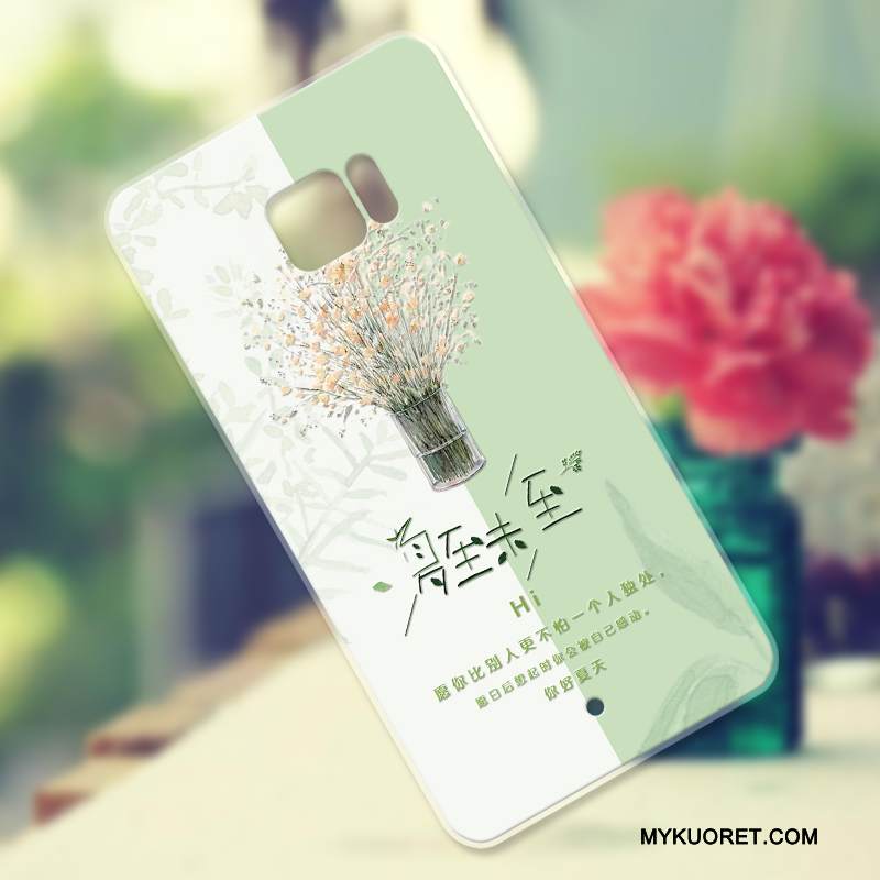 Kuori Htc U Ultra Luova Vaalean Pieni, Kotelo Htc U Ultra Laukut Persoonallisuus Vihreä