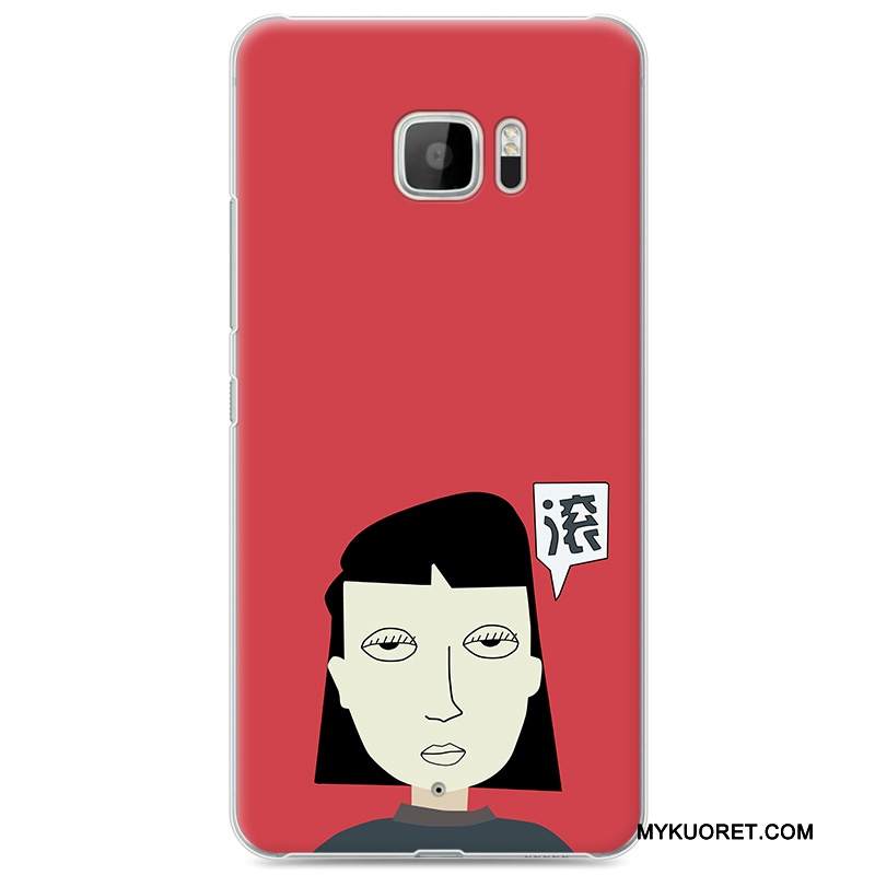 Kuori Htc U Ultra Maalaus Kova Trendi, Kotelo Htc U Ultra Vuosikerta Puhelimen Kuoret Punainen