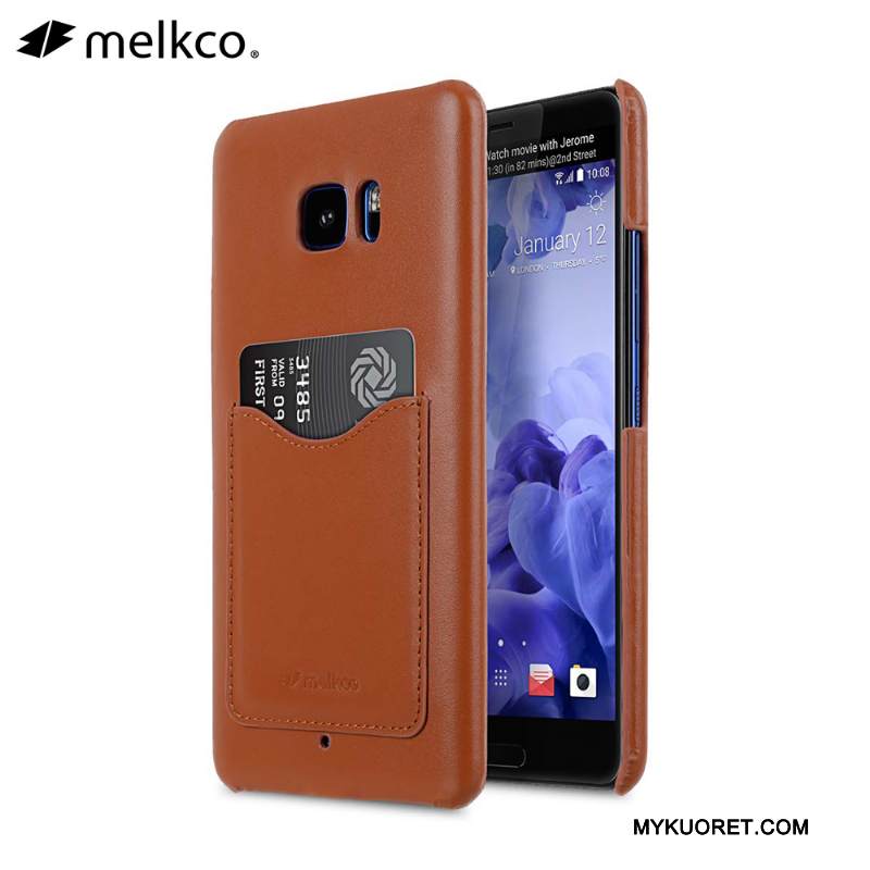 Kuori Htc U Ultra Nahka Puhelimen Kuoret Kortti, Kotelo Htc U Ultra Suojaus 说
