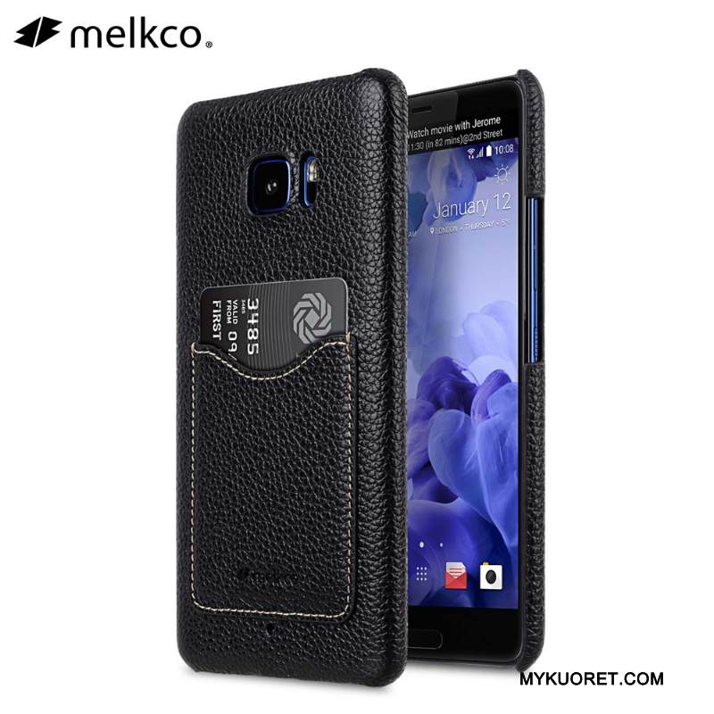 Kuori Htc U Ultra Nahka Puhelimen Kuoret Kortti, Kotelo Htc U Ultra Suojaus 说