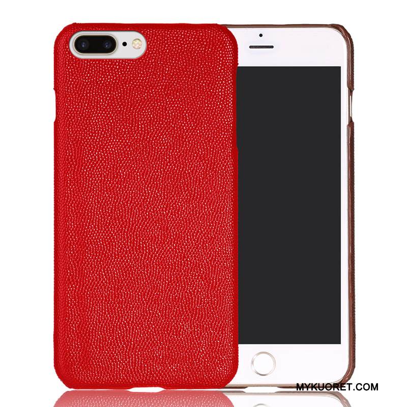 Kuori Htc U Ultra Nahka Puhelimen Kuoret Manuaalinen, Kotelo Htc U Ultra Suojaus Yksinkertainen Punainen