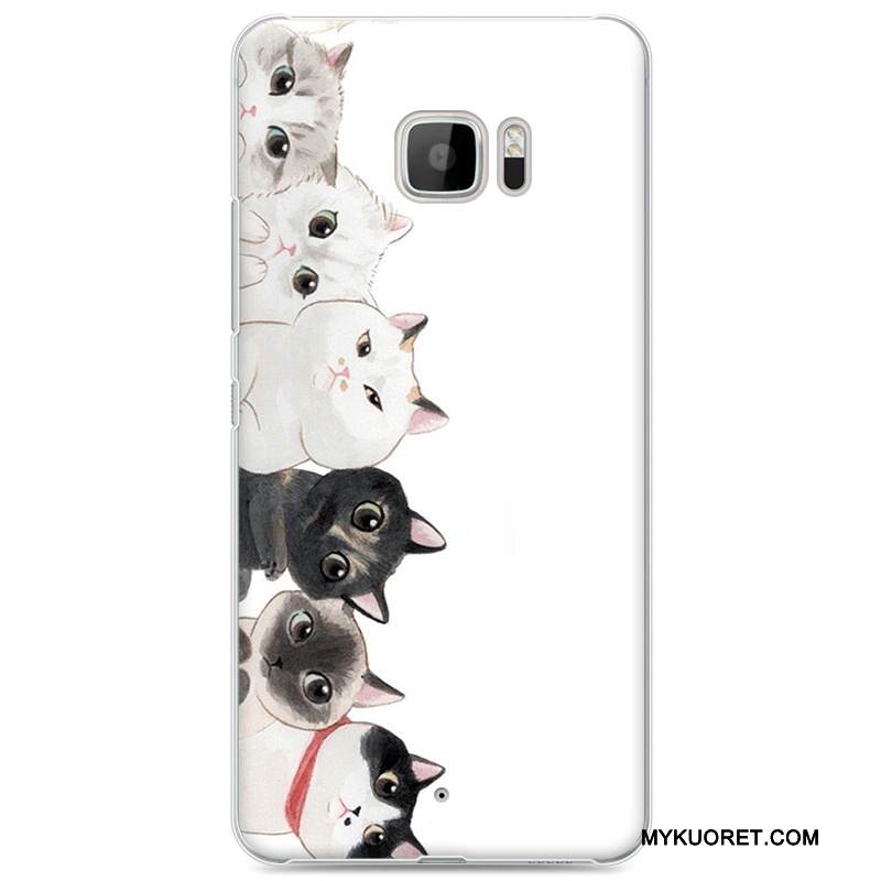 Kuori Htc U Ultra Sarjakuva Murtumaton Puhelimen Kuoret, Kotelo Htc U Ultra Suojaus Kova Musta