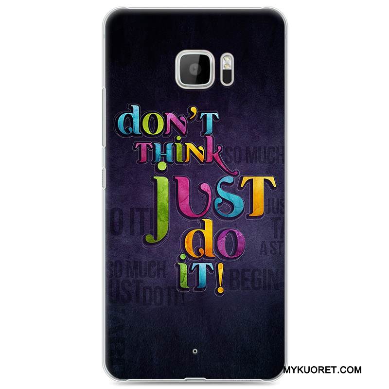 Kuori Htc U Ultra Sarjakuva Murtumaton Puhelimen Kuoret, Kotelo Htc U Ultra Suojaus Kova Musta