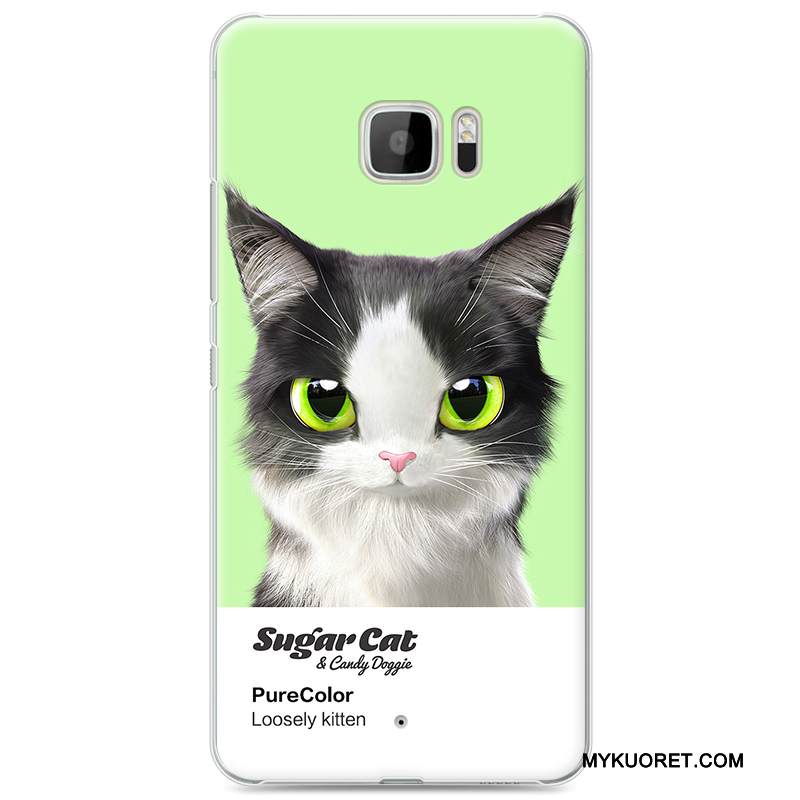 Kuori Htc U Ultra Sarjakuva Puhelimen Kuoret Kova, Kotelo Htc U Ultra Suojaus Trendi Vihreä