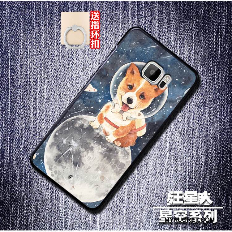 Kuori Htc U Ultra Silikoni Musta Murtumaton, Kotelo Htc U Ultra Luova Suuntaus Tähtitaivas