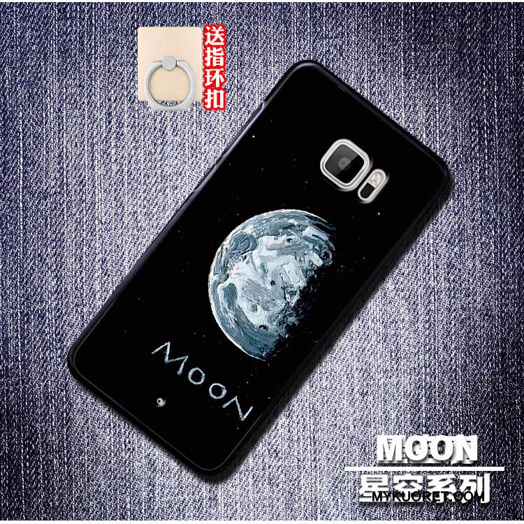 Kuori Htc U Ultra Silikoni Musta Murtumaton, Kotelo Htc U Ultra Luova Suuntaus Tähtitaivas