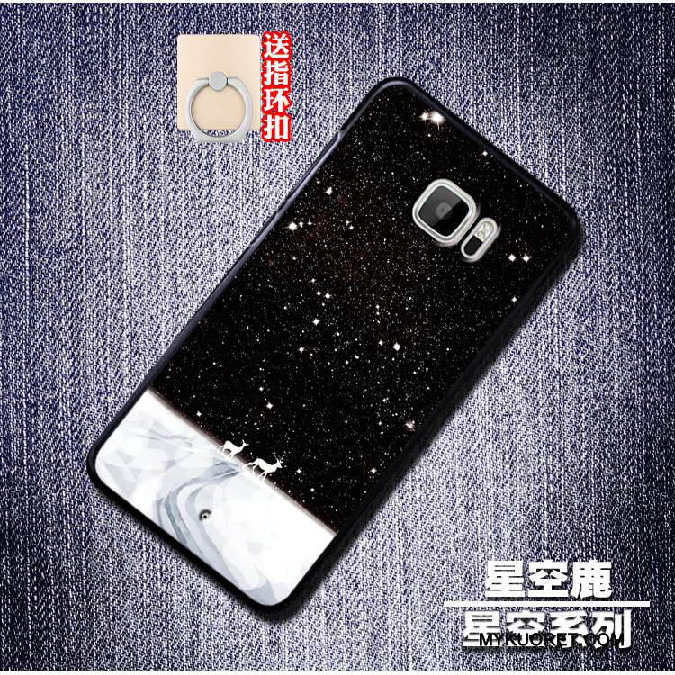 Kuori Htc U Ultra Silikoni Musta Murtumaton, Kotelo Htc U Ultra Luova Suuntaus Tähtitaivas