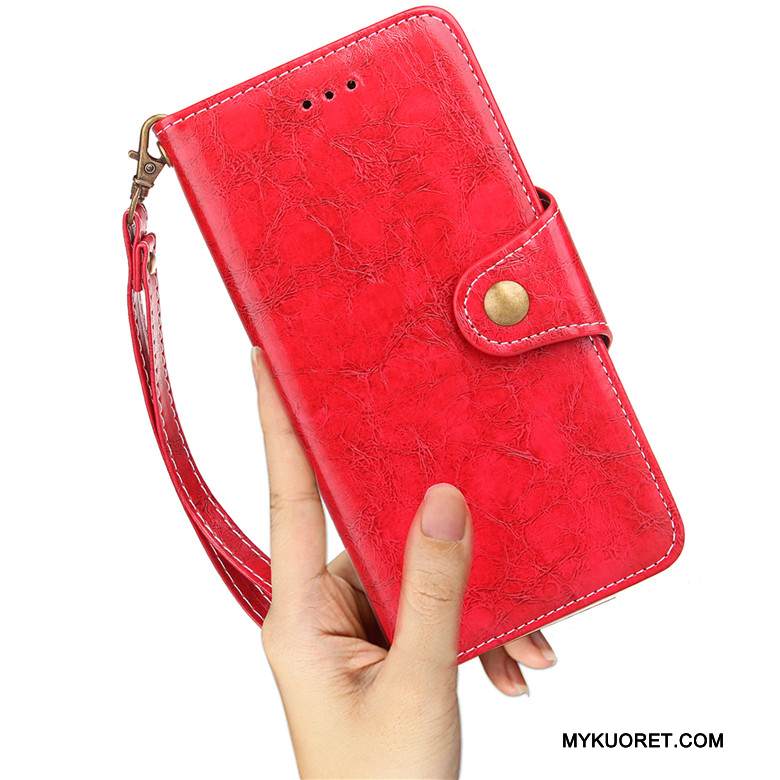 Kuori Htc U Ultra Suojaus Punainen Murtumaton, Kotelo Htc U Ultra Nahka Puhelimen Kuoret