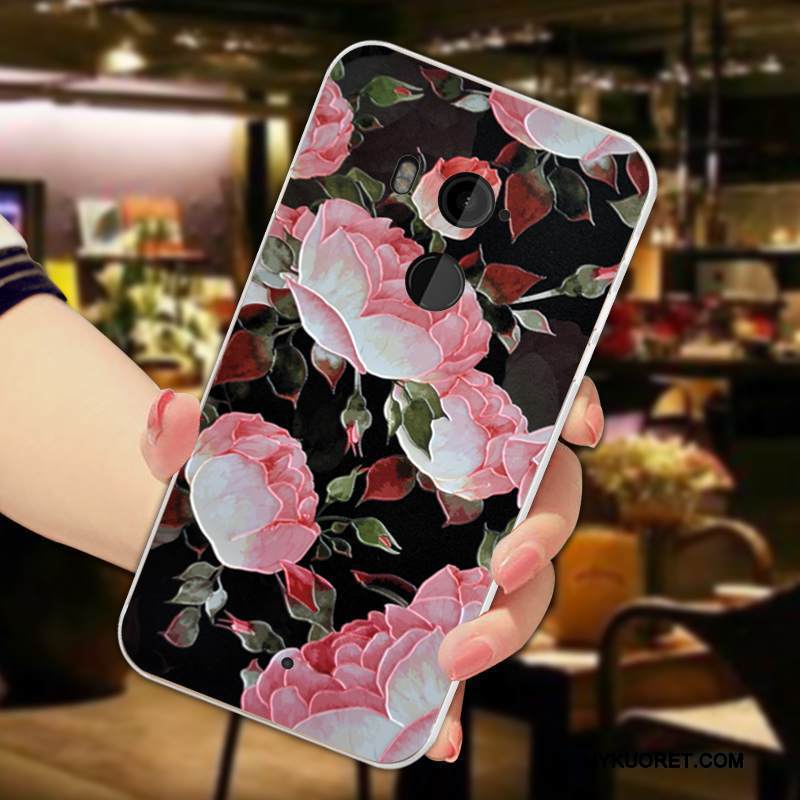 Kuori Htc U11+ Kohokuviointi Puhelimen Kuoret Murtumaton, Kotelo Htc U11+ Silikoni Kustannukset Kukka