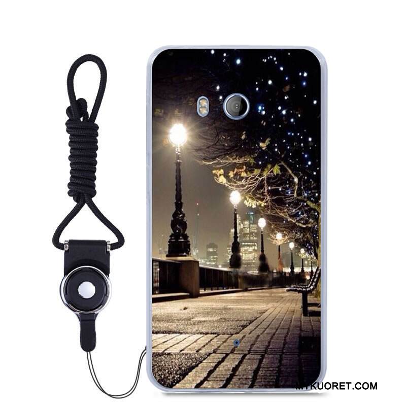 Kuori Htc U11 Laukut Murtumaton Trendi, Kotelo Htc U11 Silikoni Väriset Uusi