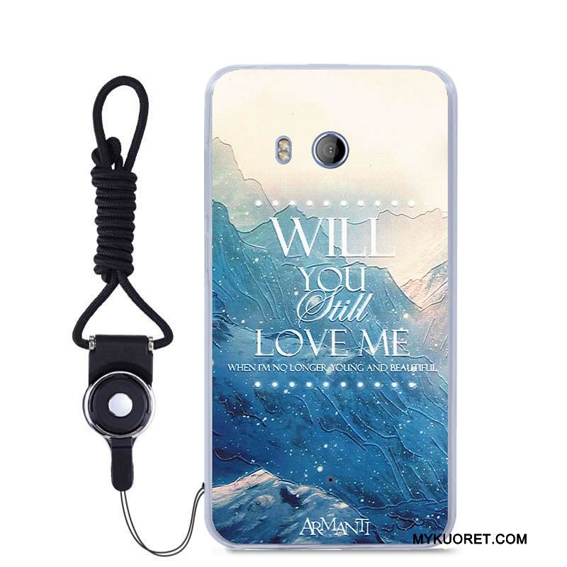 Kuori Htc U11 Laukut Murtumaton Trendi, Kotelo Htc U11 Silikoni Väriset Uusi